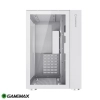 Case Gamemax Infinity Vidrio templado frontal y lateral. Blanco
