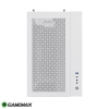 Case Gamemax Infinity Vidrio templado frontal y lateral. Blanco