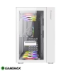 Case Gamemax Infinity Vidrio templado frontal y lateral. Blanco