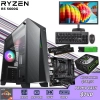PC Gamer Ryzen 5 5600G | 16GB RAM | 480GB M.2 | Monitor LG 24 75Hz