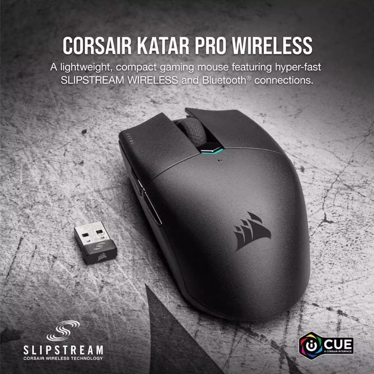 Mouse Corsair Katar Pro Wireless Gaming Bt Black