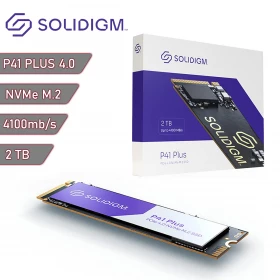 Disco sólido SSD M.2 NVMe Solidigm P41 Plus 2Tb Gen4 4125Mb/s