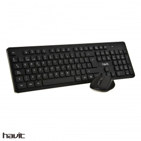 Combo de teclado y mouse Havit HV-KB277GCM Wireless