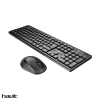 Combo de teclado y mouse Havit HV-KB277GCM Wireless Español