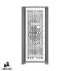 Case Corsair 5000D AIRFLOW / Vidrio templado / 2 ventiladores / Blanco