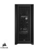 Case Corsair 5000D AIRFLOW / Vidrio templado / 2 ventiladores / Negro
