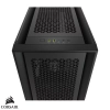 Case Corsair 5000D AIRFLOW / Vidrio templado / 2 ventiladores / Negro