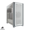 Case Corsair 4000D AIRFLOW / Vidrio templado / 2 ventiladores / Blanco