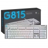 Teclado Logitech Mecánico G815 RGB LightSync GL Táctil Blanco