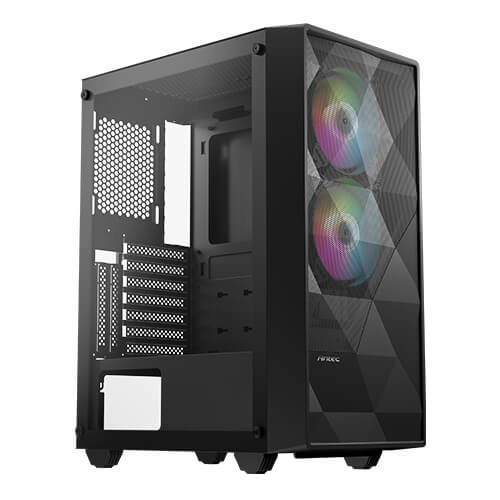 Case Antec NX270 TG / Vidrio templado / Sim.RGB / 2 ventiladores
