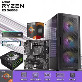 CPU Gamer Ryzen 5 5600GT | 16GB DDR4 | SSD 500GB M.2