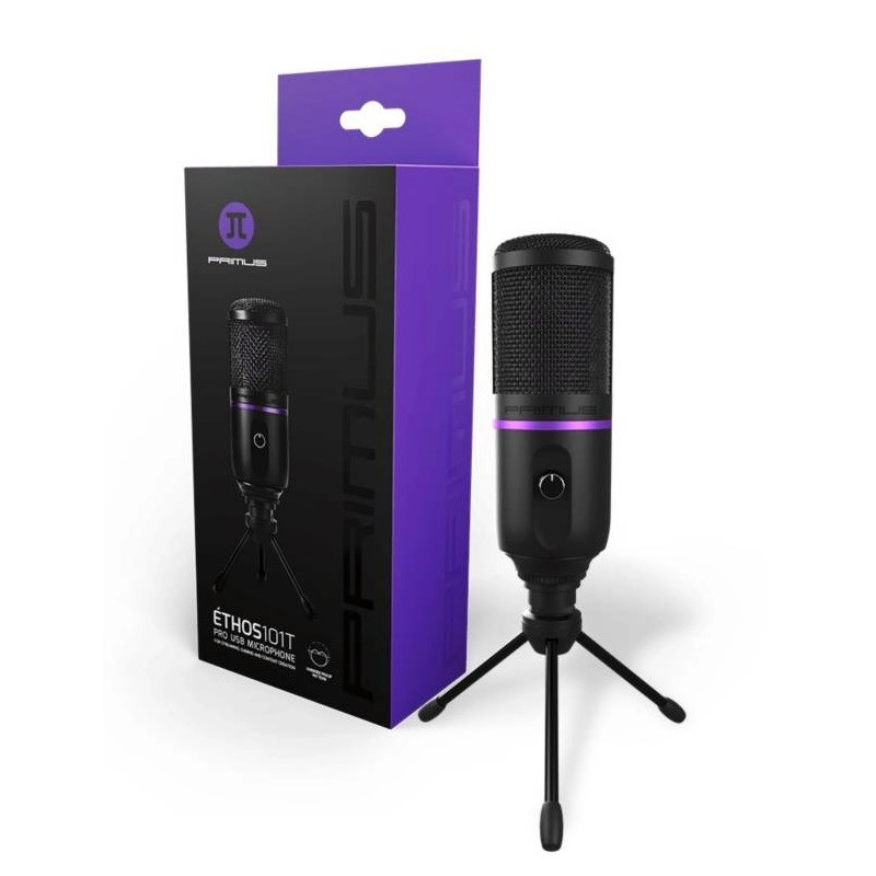 Micrófono Gaming Primus Ethos101T PRO USB Cardiod