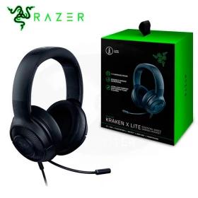 Audífonos Gamer Razer Kraken X Lite 3.5mm 7.1 Surround Negros