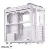 Case ASUS TUF Gaming GT502 / Vidrio lateral + frontal / Blanco