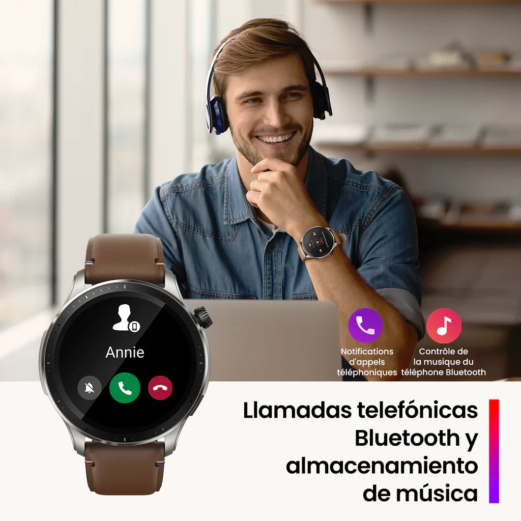 Smartwatch Amazfit Bip 5 – Asistente de Voz + Resistente al Agua AMAZFIT