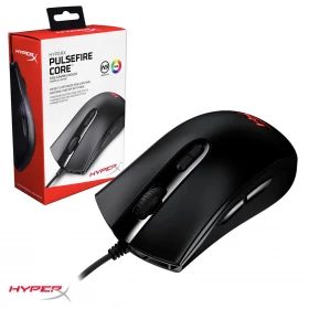 Mouse HyperX Pulsefire Core USB 6200 DPI Sensor Pixart 3327