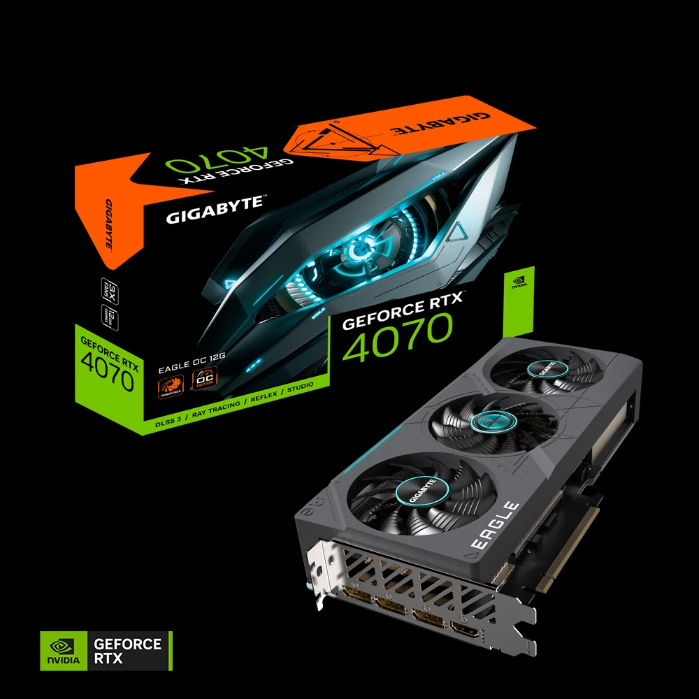 Tarjeta de Video RTX 4070 Gibabyte Eagle 12GB GDDR6X
