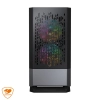 Case Cougar MG140 AIR m-ATX Vidrio templado RGB Negro / 3 ventiladores