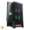 Case Cougar AIRFACE ATX Vidrio templado RGB Negro / 3 ventiladores