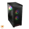 Case Cougar AIRFACE ATX Vidrio templado RGB Negro / 3 ventiladores