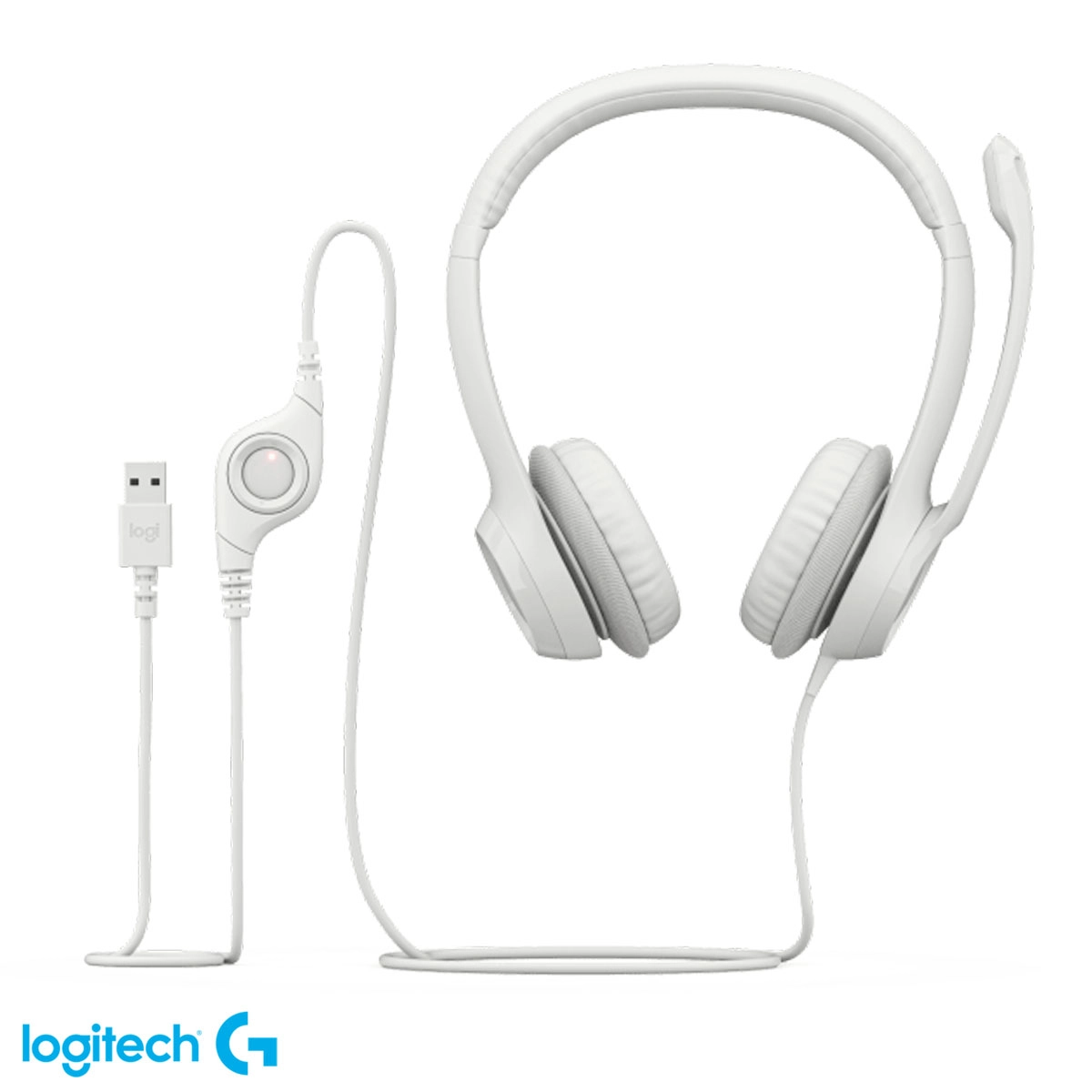 Auriculares  Logitech Headset H340, De diadema, Con cable