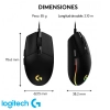 Mouse Logitech G203 Lightsync 8000 DPI Negro