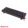 Teclado Gamer Inalambrico Redragon Fizz Pro K616 60% RGB / Negro / ESP