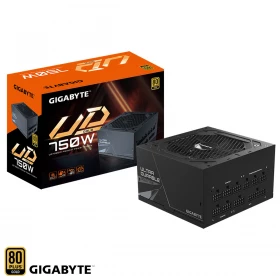 Fuente de poder 750W Gigabyte UD750GM 80+Oro Full Modular