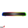 Parlante Genius soundbar 200bt luz rgb bluetooth 5.1 negro