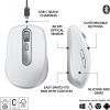 Mouse Logitech MX Anywhere 3S Wireless Gris Palido