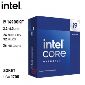 Procesador Intel Core i9 14900KF 3.2GHz 24 Núcleos 32 Hilos LGA1700 14va
