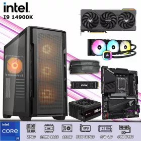 CPU Gamer Intel Core i9 14900K 32GB DDR5 | 1TB 4.0 | RTX 4070TI Super