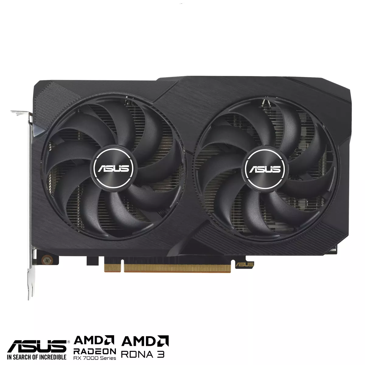 Tarjeta de Video AMD RX 7600 Asus Dual 8Gb V2 GDDR6 RDNA-3