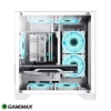 Case Gamemax Infinity Mini mATX Vidrio templado frontal y lateral. Blanco.
