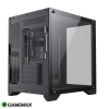 Case Gamemax Infinity Mini mATX Vidrio templado frontal y lateral. Negro.