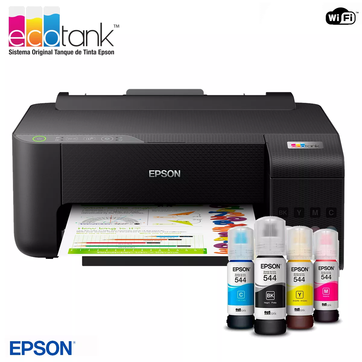 Impresora EPSON Ecotank L1250 tinta continua USB / Wifi