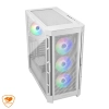 Case Cougar AIRFACE PRO ATX Vidrio templado RGB Blanco / 4 ventiladores