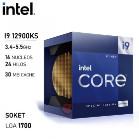 Procesador Intel Core i9 12900KS 3.40GHz 16 Núcleos 24 Hilos LGA1700 12va