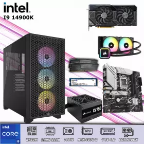 CPU Gamer Intel Core i914900K 32GB DDR5 | 1TB 4.0 | RTX 4070 Super