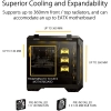Case ASUS TUF Gaming GT501 / Vidrio templado / 3 Ventiladores RGB / Negro