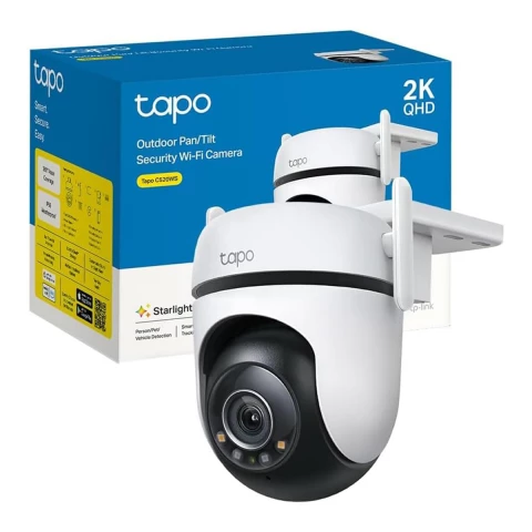 Tp-link Tapo C320 Cámara De Seguridad Exterior 2k Wi-fi X3