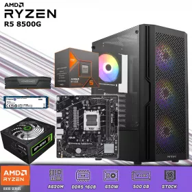 CPU Gamer Ryzen 5 8500G | 16GB DDR5 | SSD 500GB M.2