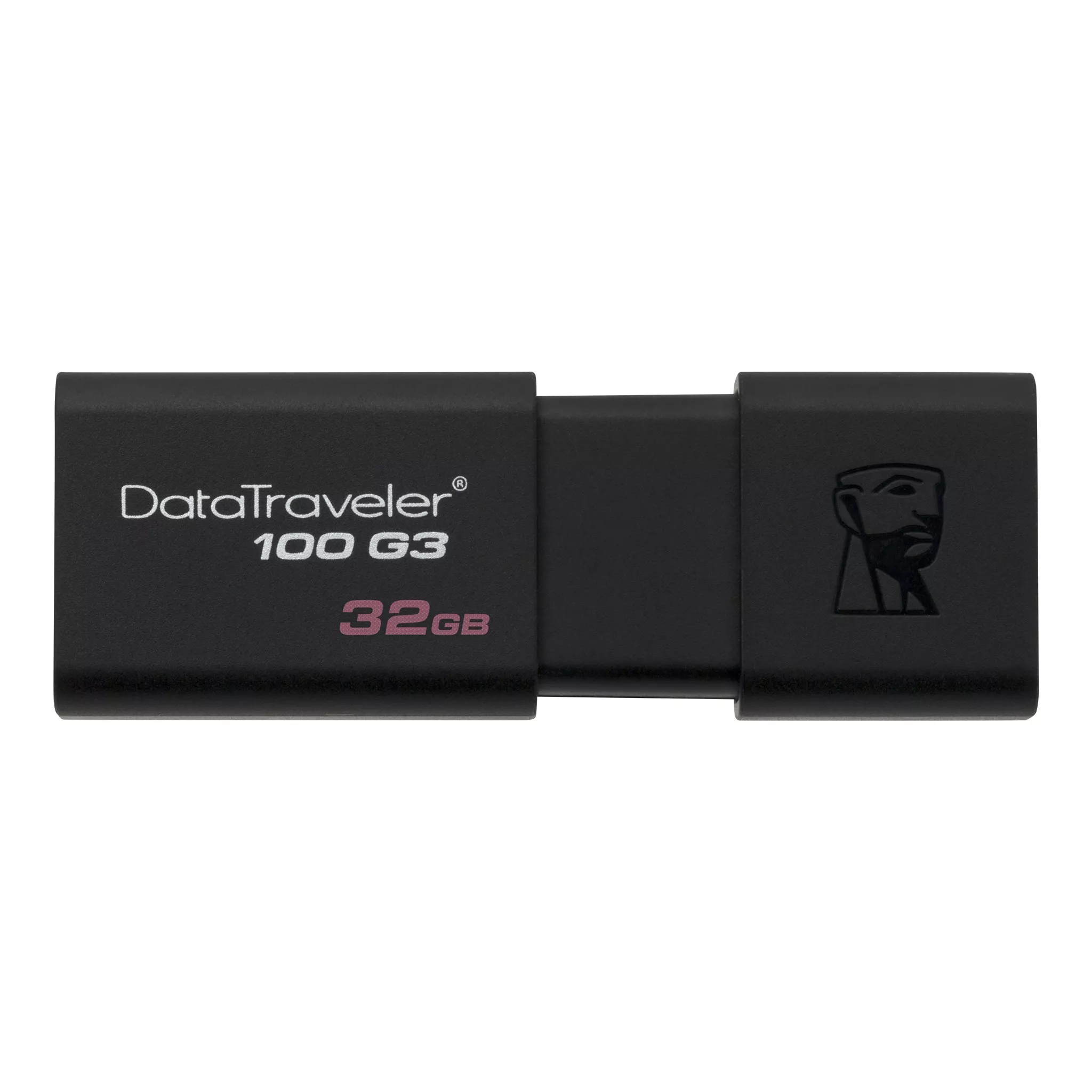 Pendrive Kingston Datatraveler 100 G3 USB 3.1 32Gb Black