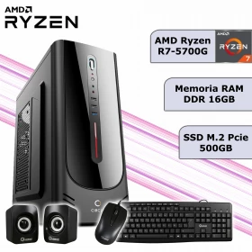 CPU AMD Ryzen 7 5700G | 16GB DDR4 | 500 GB M.2
