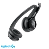 Audífonos Logitech H390 Noise Canceling con micrófono. USB. Negro