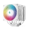 Cooler de aire DeepCool AG620-Digital LED ARGB Blanco