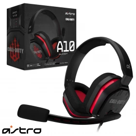 Audífonos Logitech Astro10 Call of Duty Red / Black