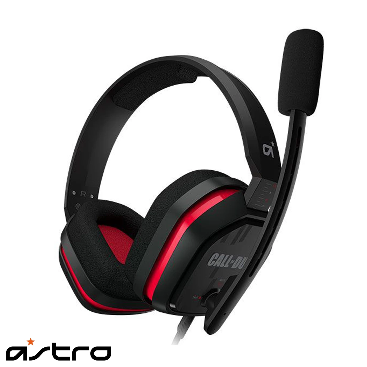 Audífonos Logitech Astro10 Call of Duty Red / Black