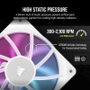Ventiladores KIT 3 en 1 Corsair iCUE LINK RX120 RGB Blanco