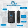 Backups UPS Interactiva Forza HT-1000 LCD 1000VA / 600W 110V 12 salidas